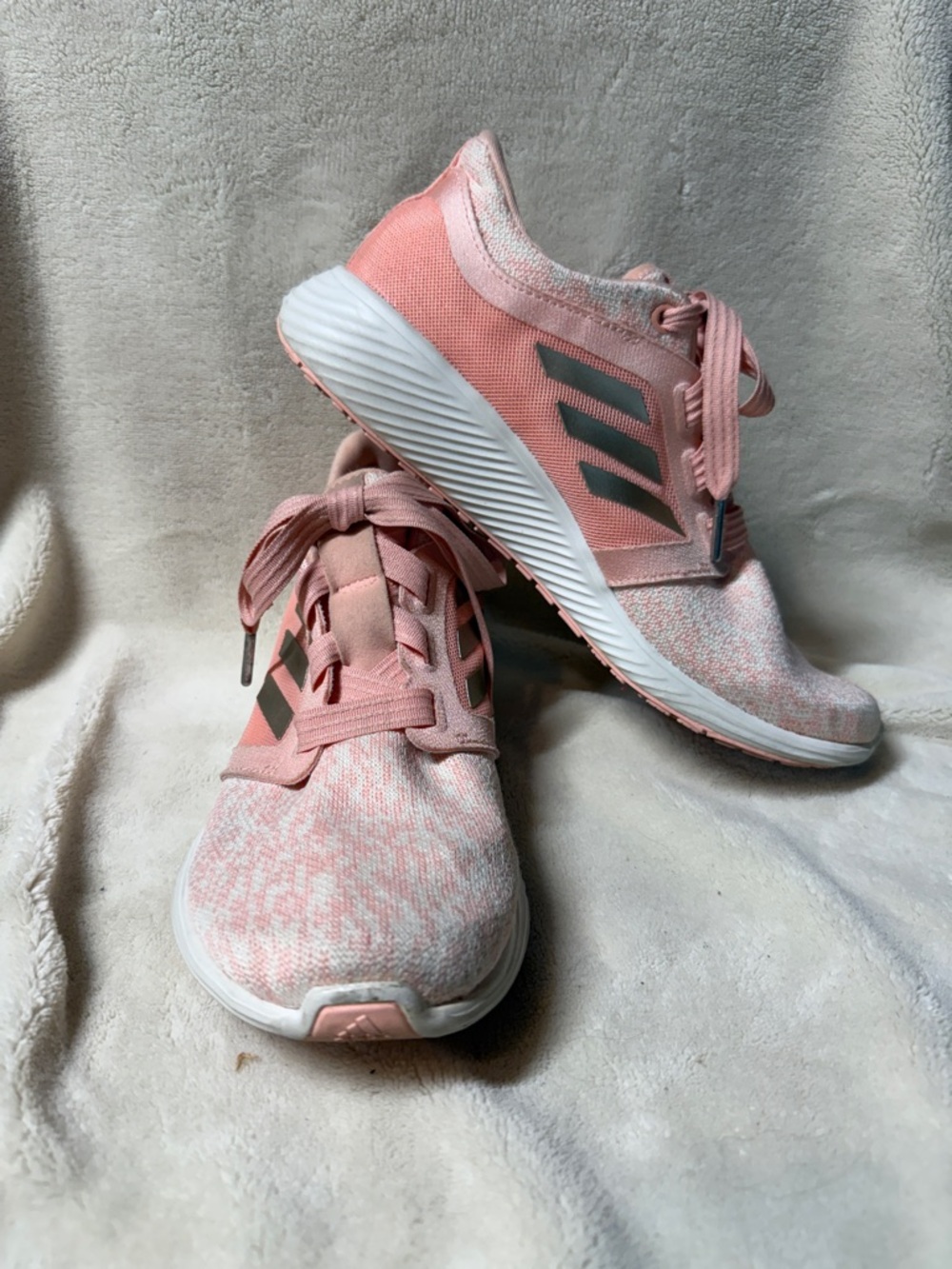 adidas Edge Lux Women's Pink Athletic Sneakers